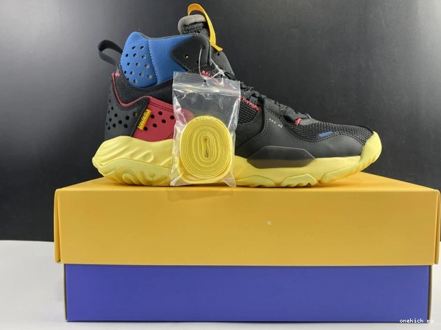 Chep Onekick UNION MID 'OFF DA1951-001 X LA JORDAN NOIR' DELTA 0809